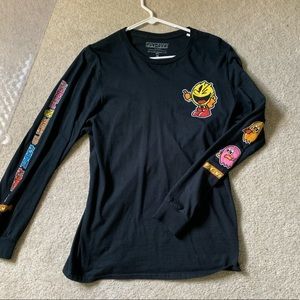 PacMan graphic design long sleeve
